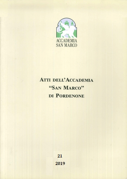 Atti dell'Accademia San Marco di Pordenone 21/2019