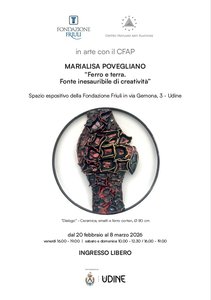 MARIALISA POVEGLIANO “Ferro e terra. Fonte inesauribile di creatività”