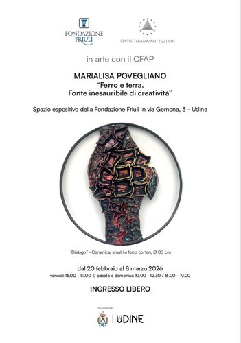 MARIALISA POVEGLIANO “Ferro e terra. Fonte inesauribile di creatività”