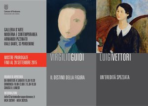 Virgilio Guidi «Il destino della figura» - Luigi Vettori «Un’eredità spezzata» 