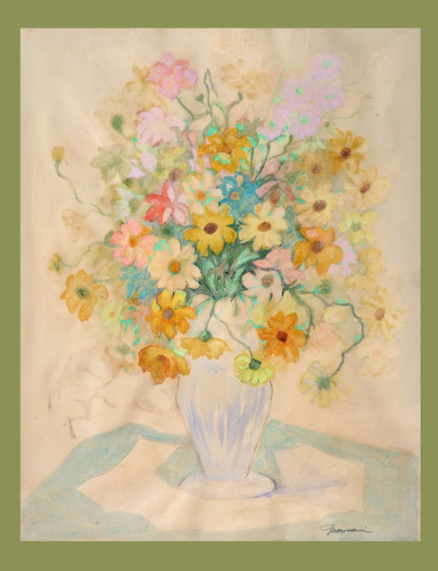 Vaso con fiori