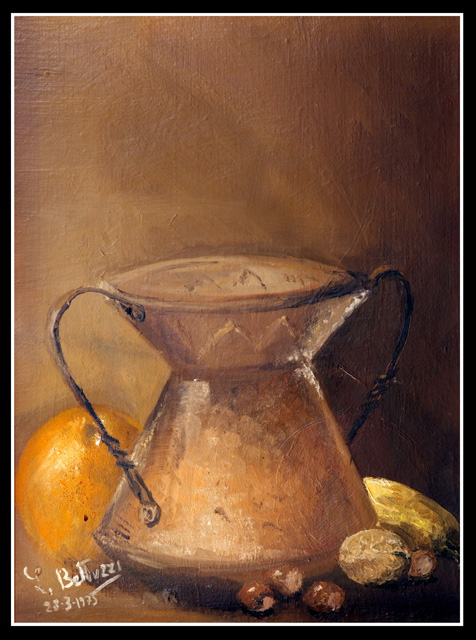 Vaso con frutta