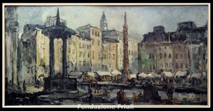 Sera in piazza San Giacomo