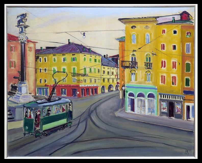 Tram a piazza Libertà