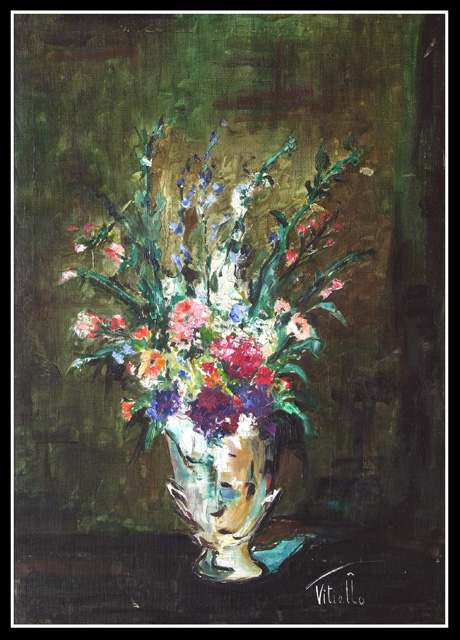 Vaso con fiori