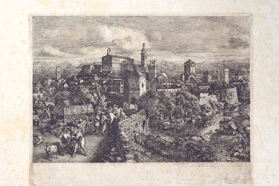 Veduta di Udine nel Seicento