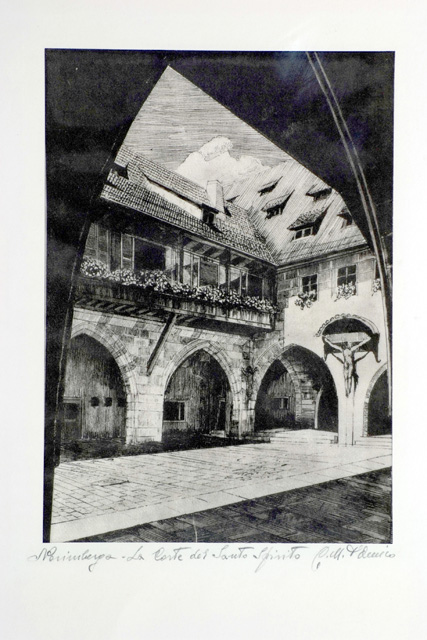 Norimberga - La corte del Santo Spirito