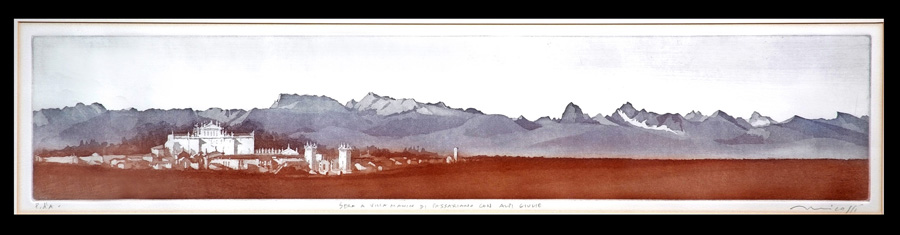 Sera a Villa Manin di Passariano e Alpi Giulie
